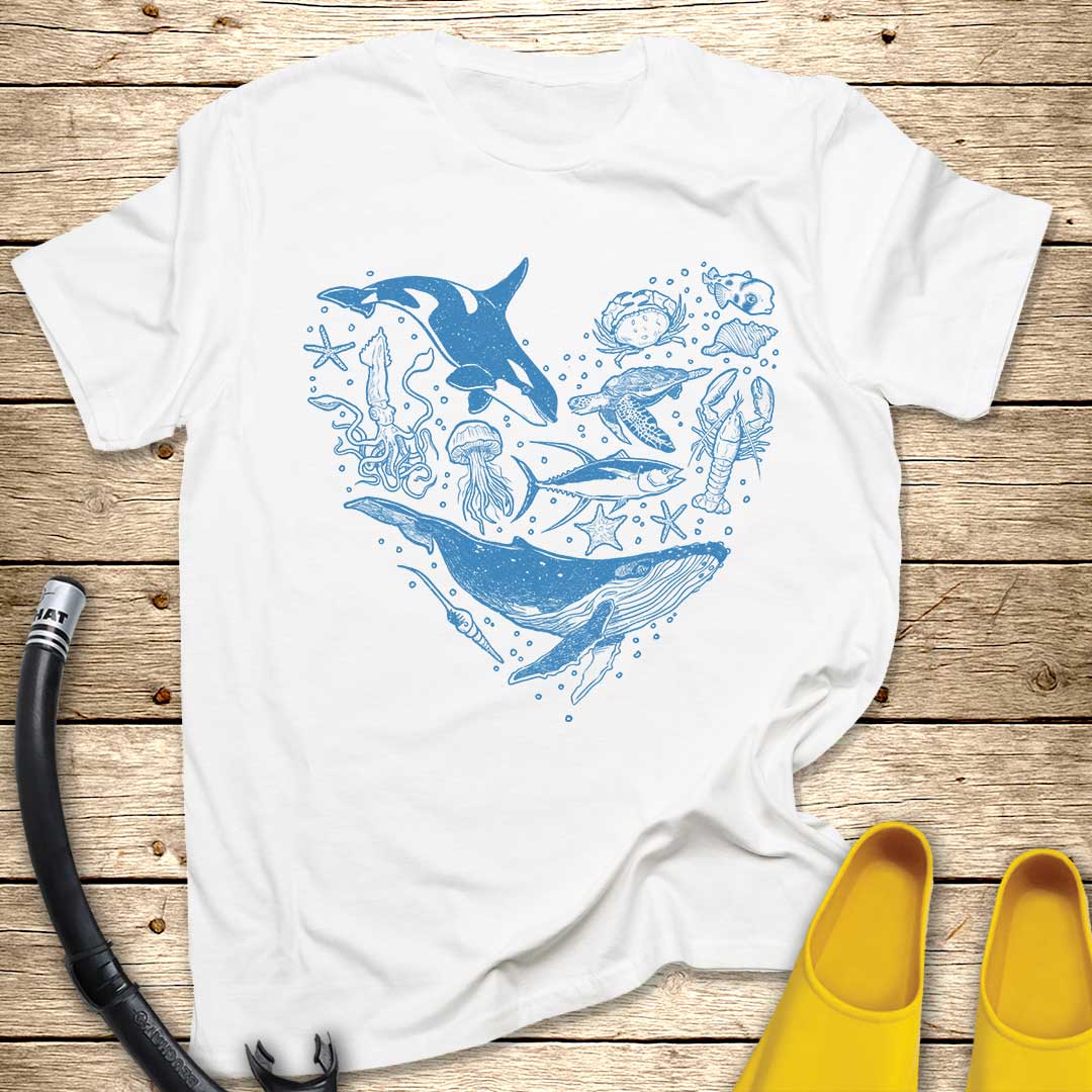 Ocean Heart T-Shirt