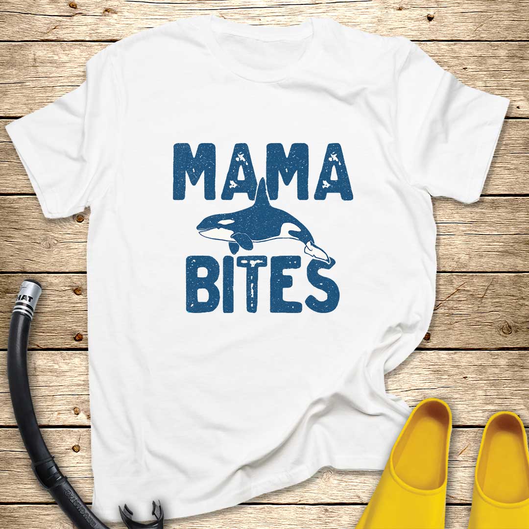 Mama Bites Orca T-Shirt
