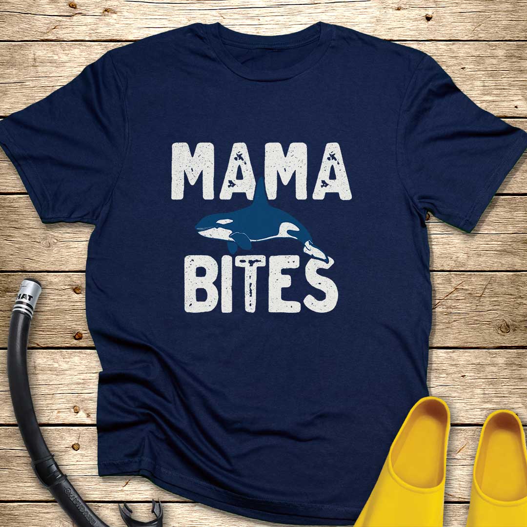 Mama Bites Orca T-Shirt