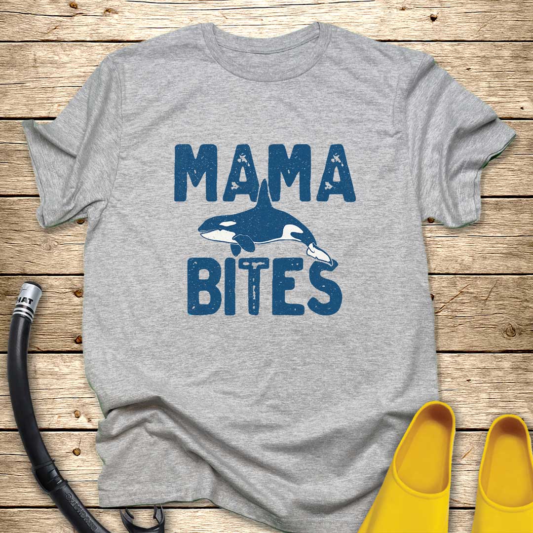 Mama Bites Orca T-Shirt