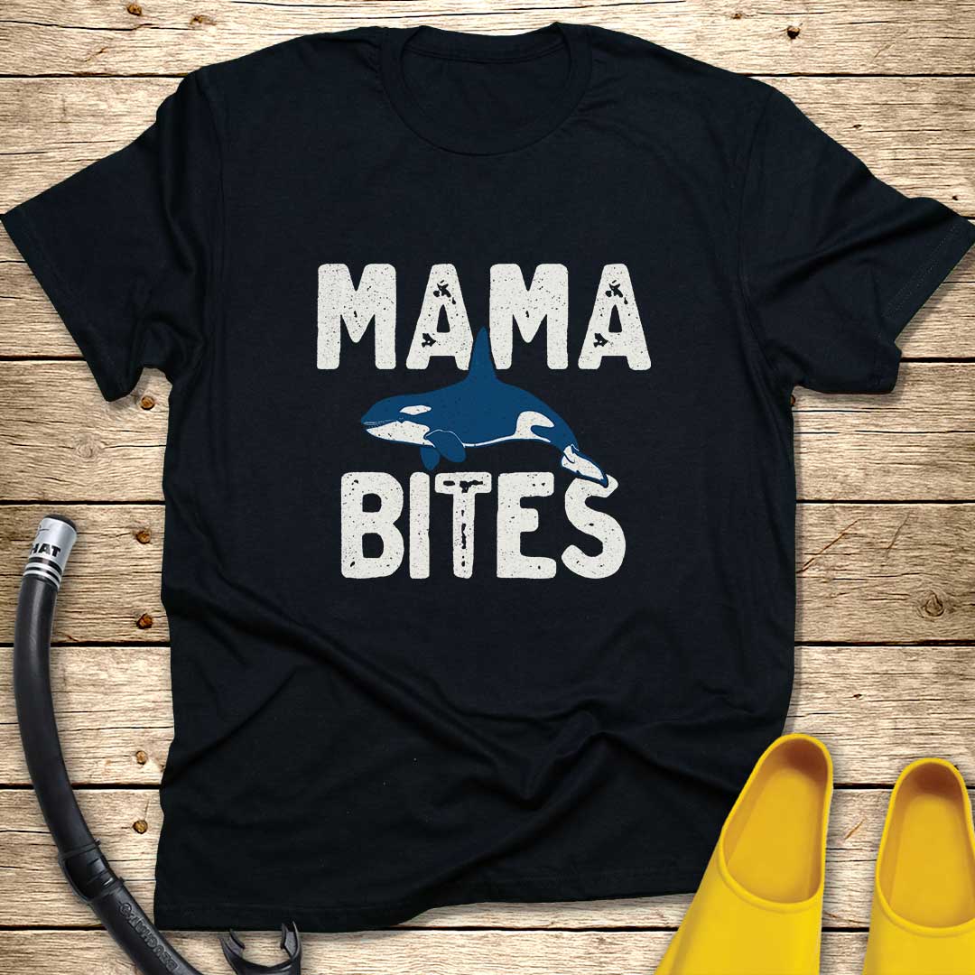 Mama Bites Orca T-Shirt