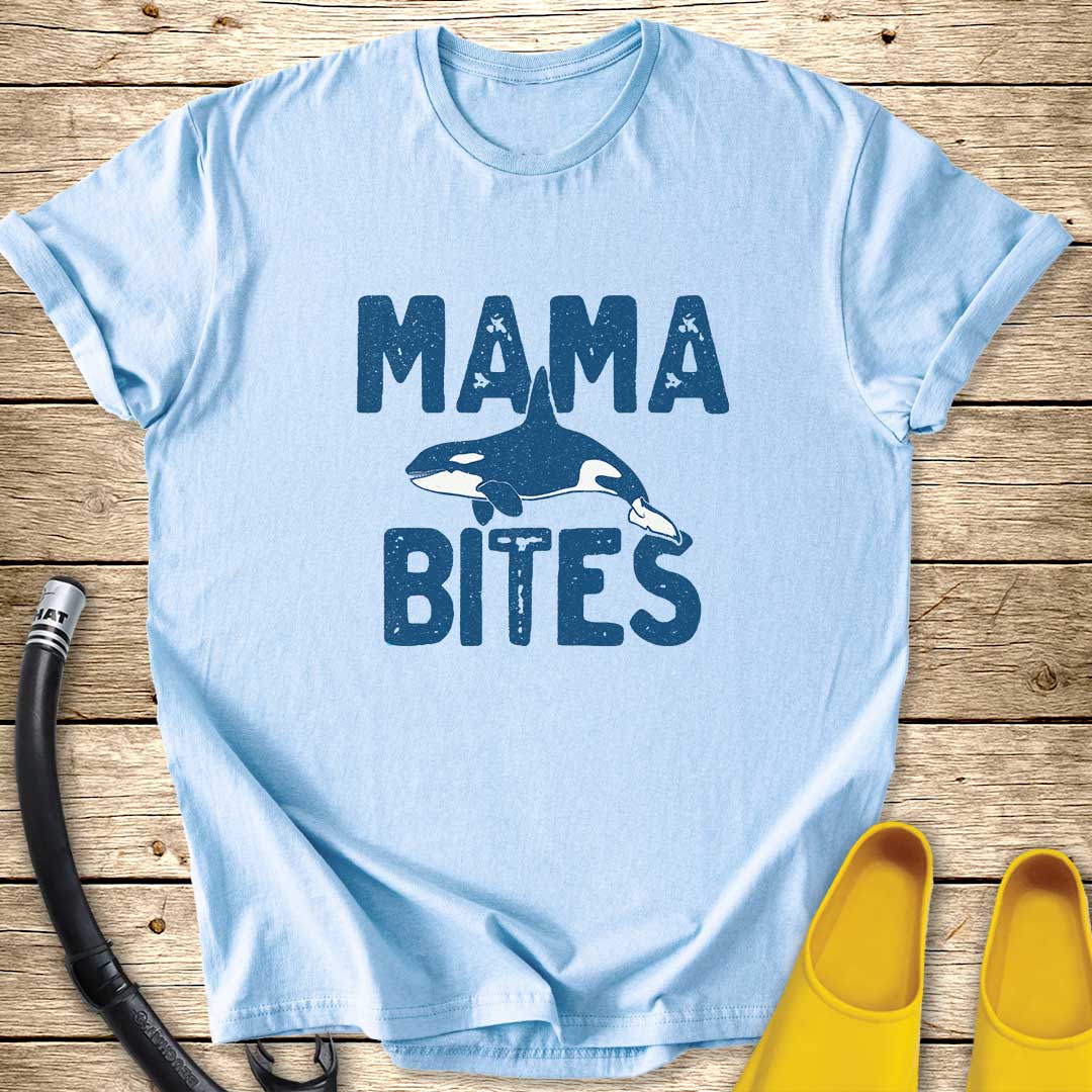 Mama Bites Orca T-Shirt
