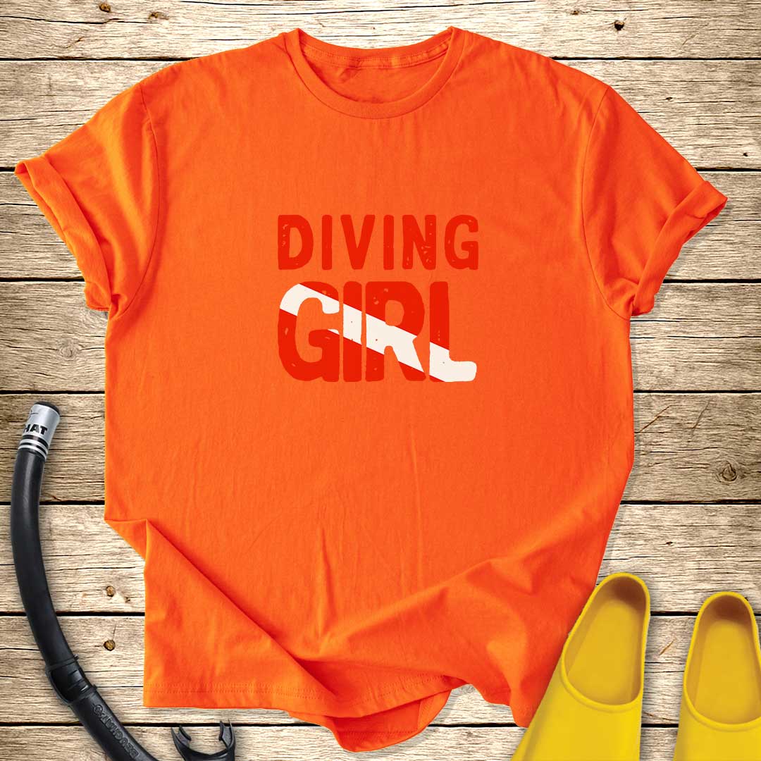 Diving Girl T-Shirt