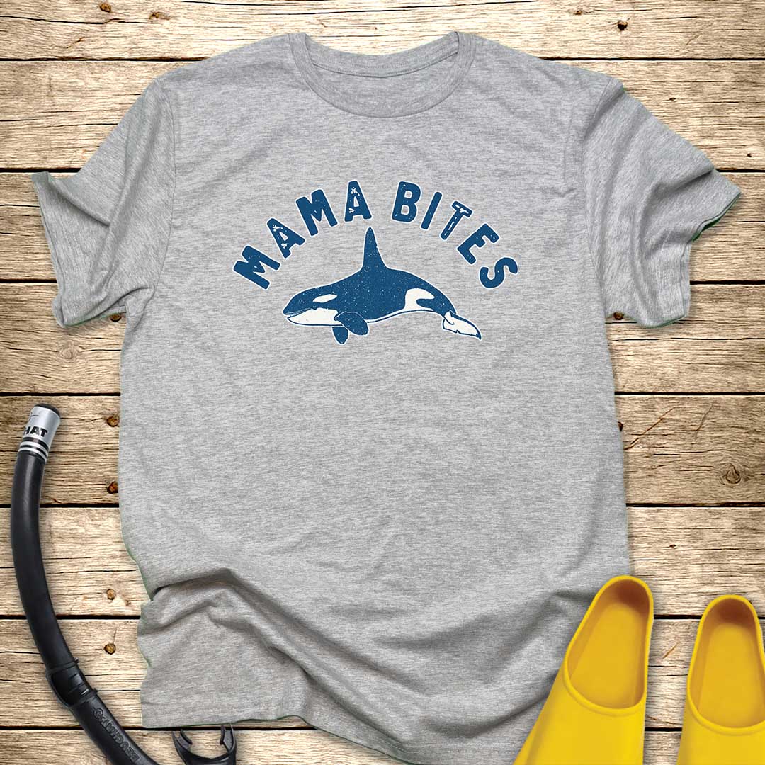 Mama Bites Killer Whale T-Shirt