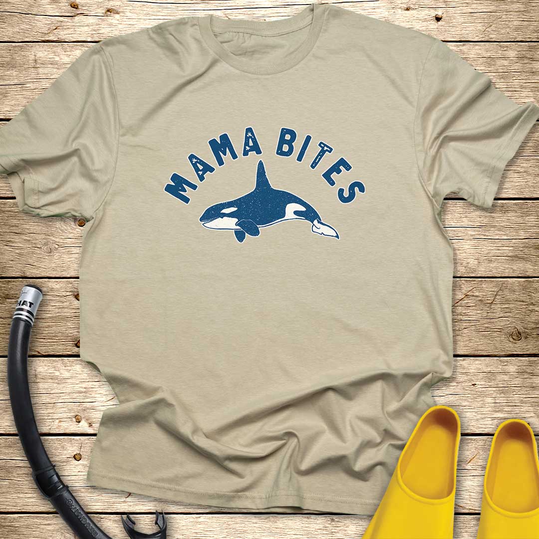 Mama Bites Killer Whale T-Shirt