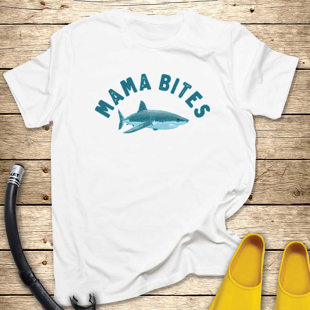 Mama Bites Shark T-Shirt