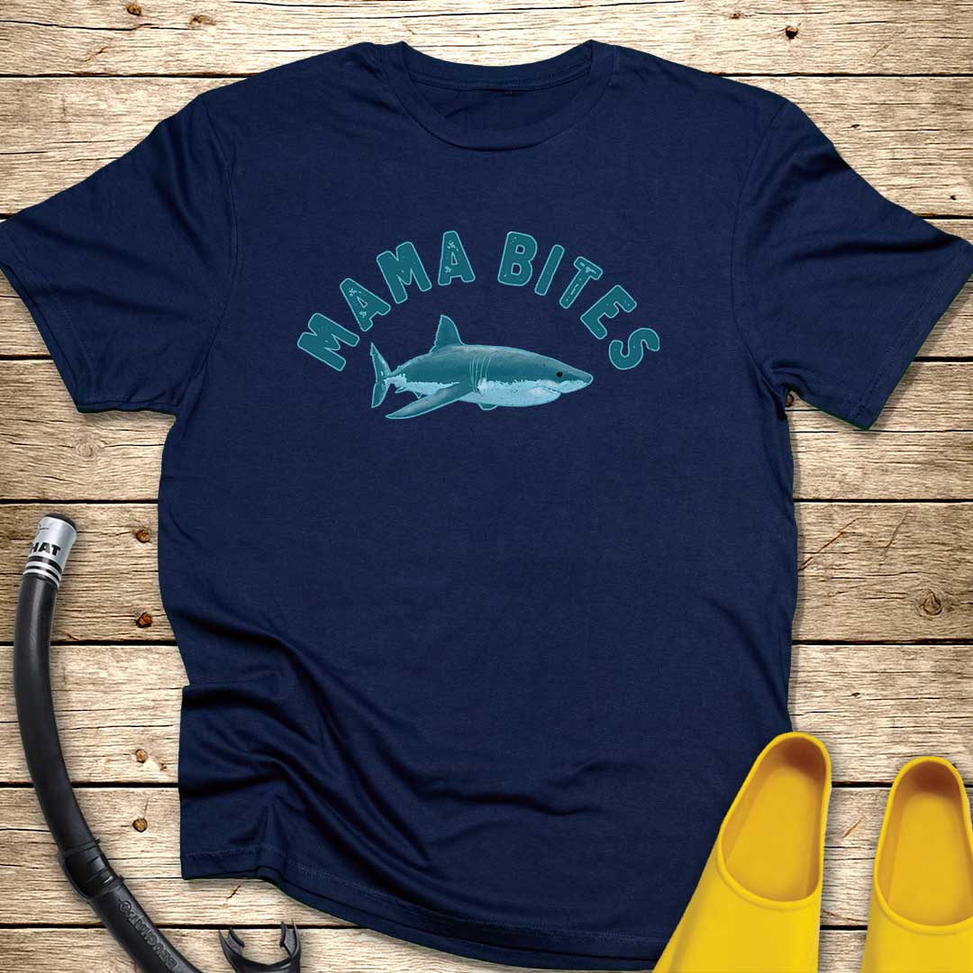 Mama Bites Shark T-Shirt