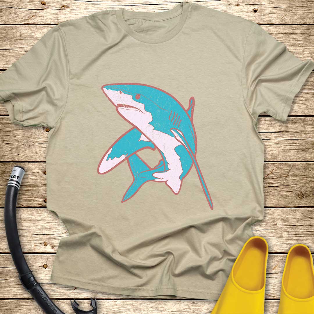 Shark Tee T-Shirt — Graphic Shark Design