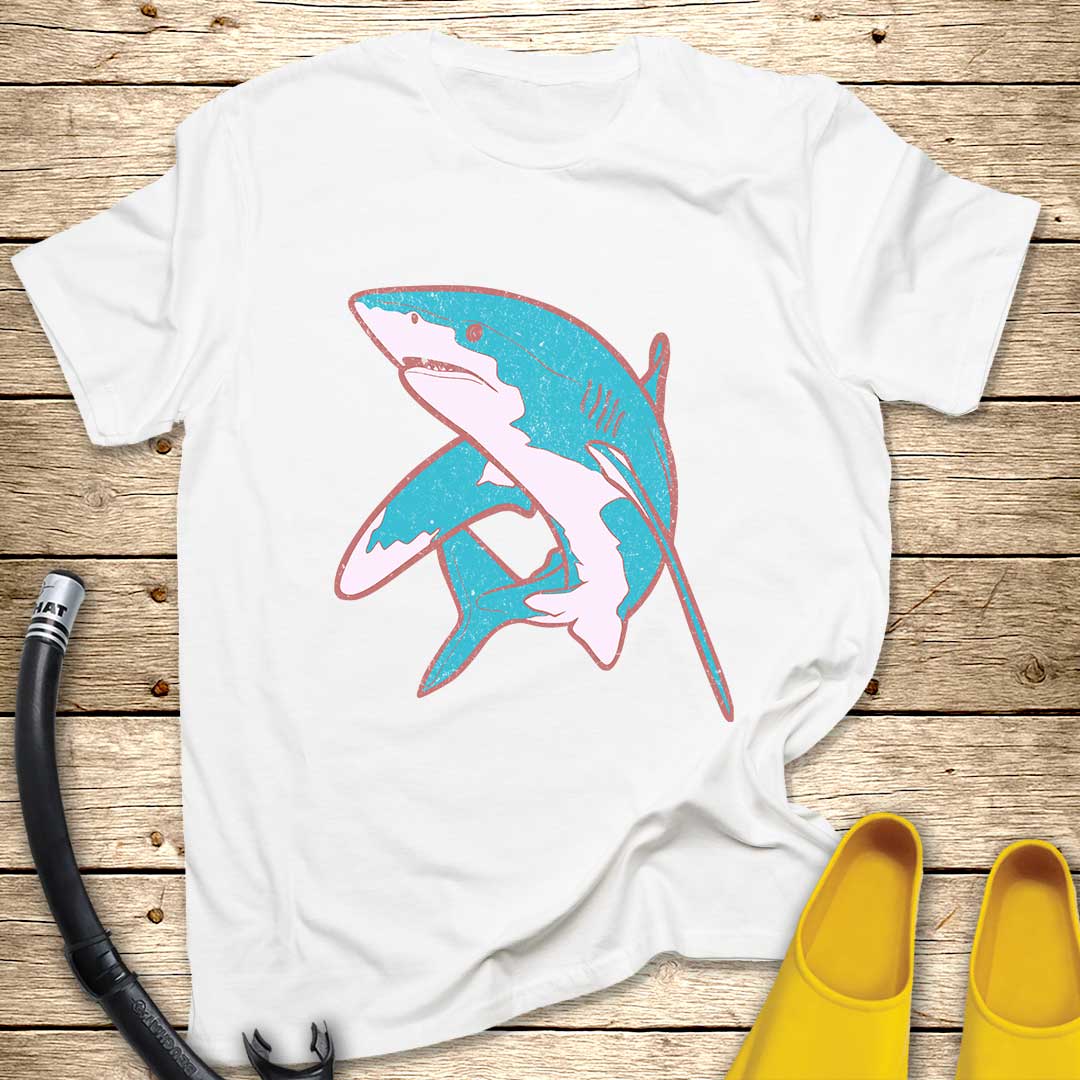 Shark Tee T-Shirt — Graphic Shark Design