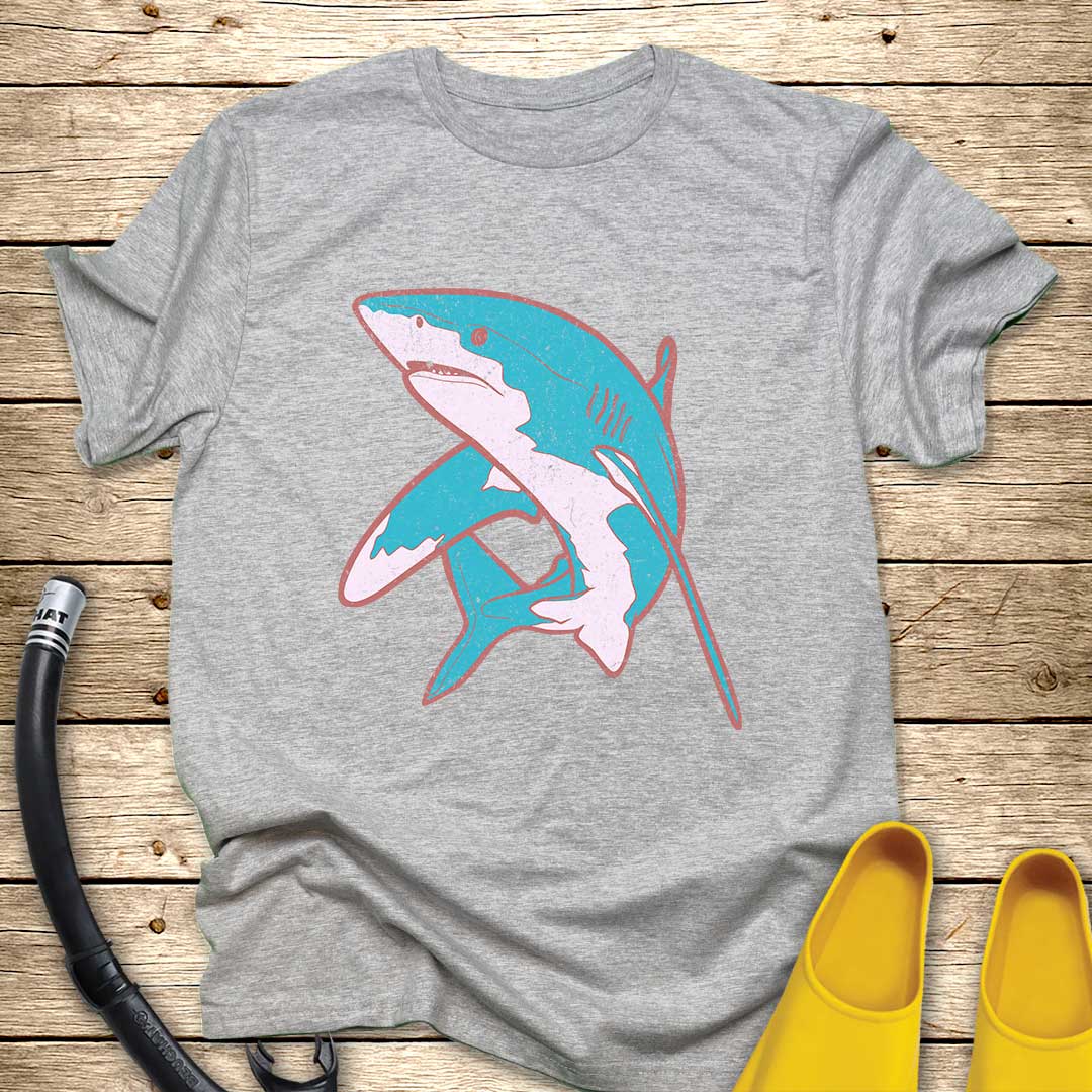 Shark Tee T-Shirt — Graphic Shark Design