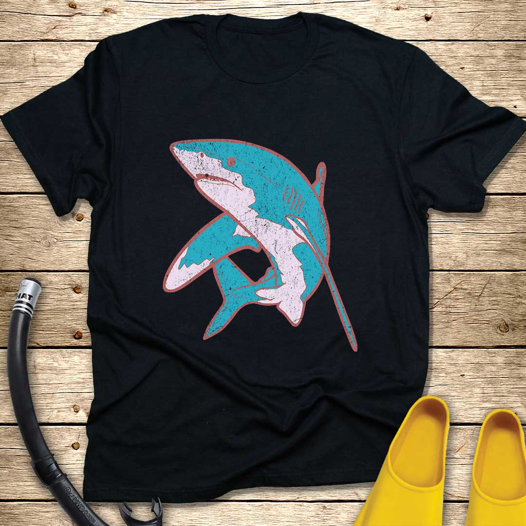 Shark Tee T-Shirt — Graphic Shark Design