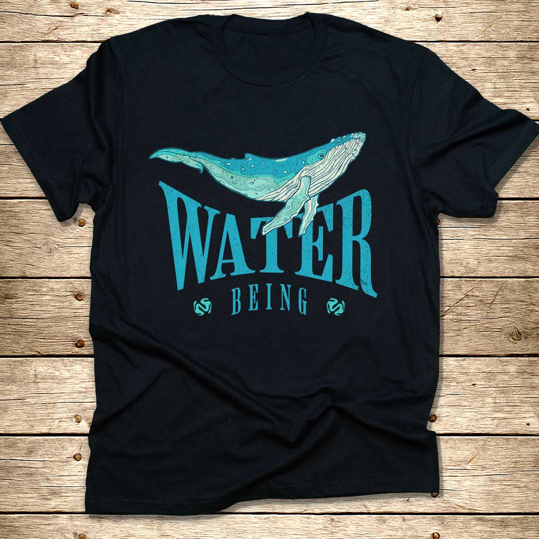 Water Being Whalae T-Shirt