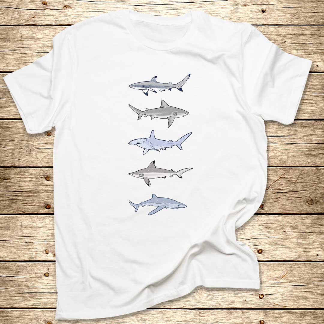 Sharks T-Shirt — Tee for Shark Fans
