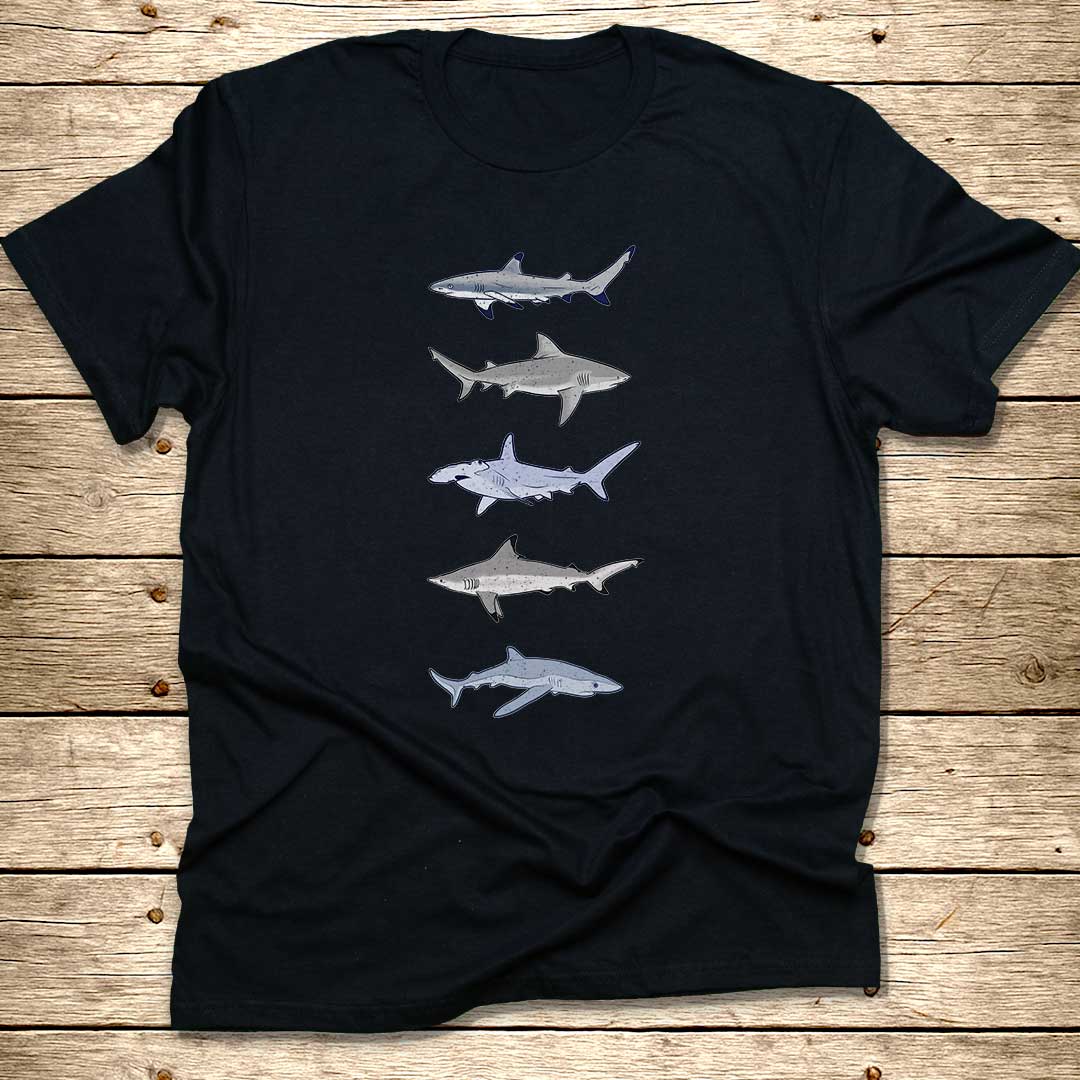Sharks T-Shirt — Tee for Shark Fans