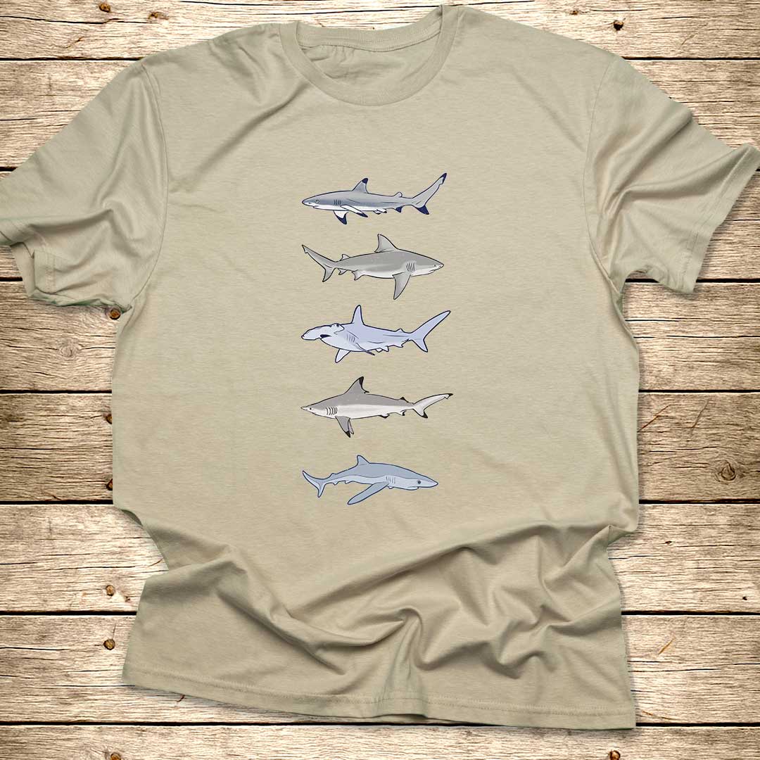 Sharks T-Shirt — Tee for Shark Fans
