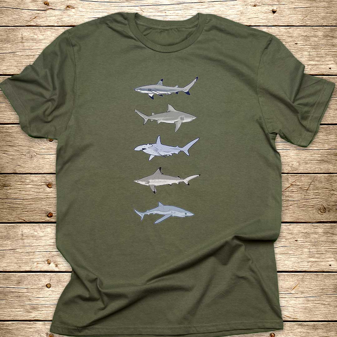Sharks T-Shirt — Tee for Shark Fans