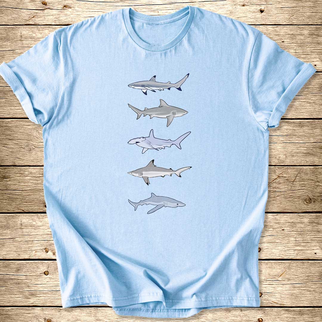 Sharks T-Shirt — Tee for Shark Fans