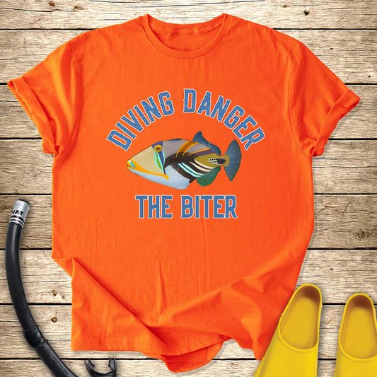 Triggerfish Diving Danger T-Shirt