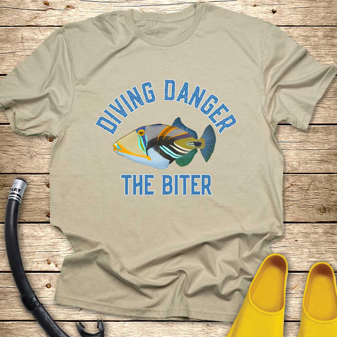 Triggerfish Diving Danger T-Shirt