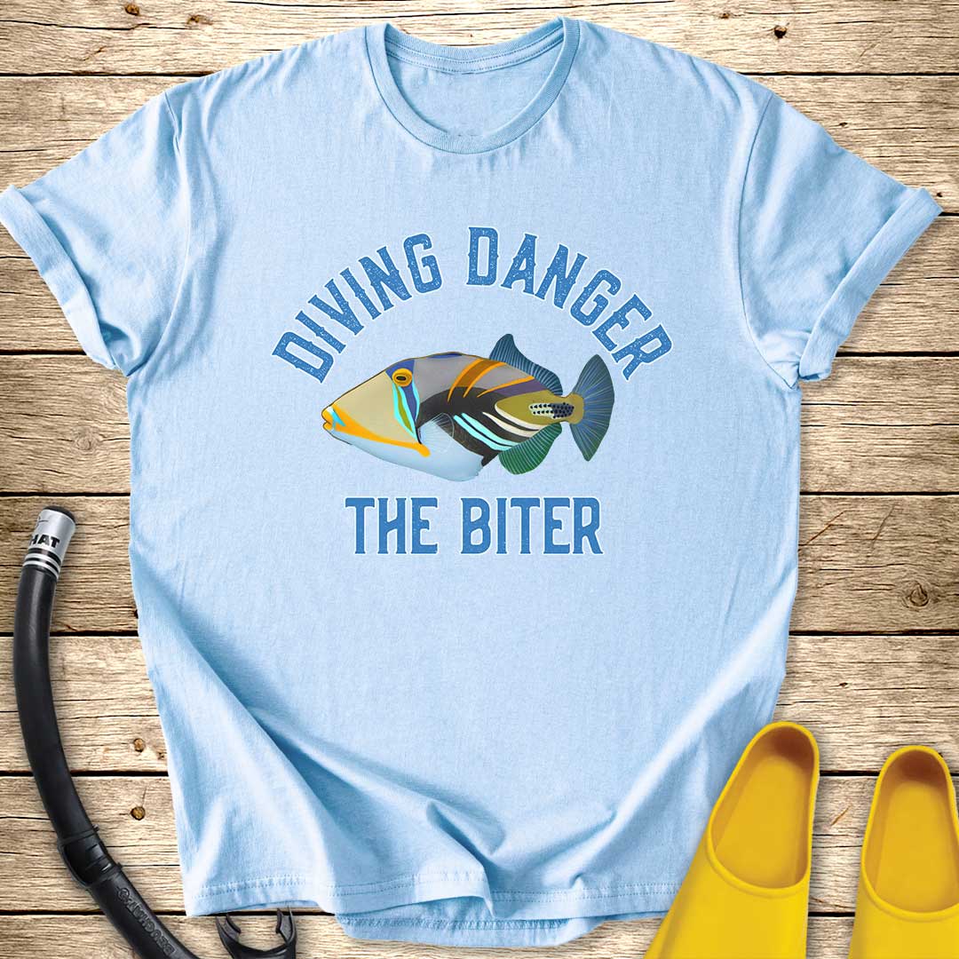 Triggerfish Diving Danger T-Shirt