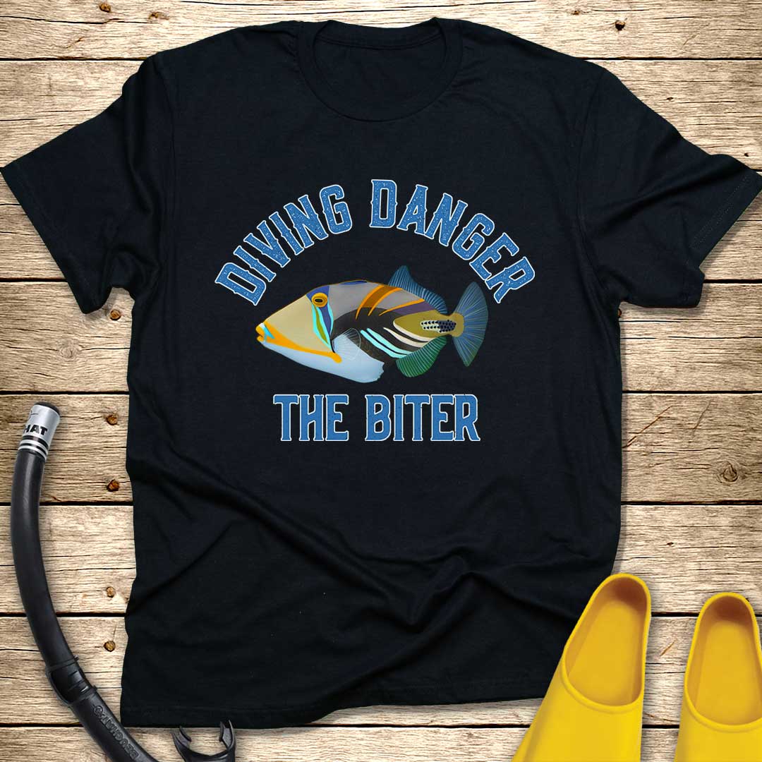Triggerfish Diving Danger T-Shirt