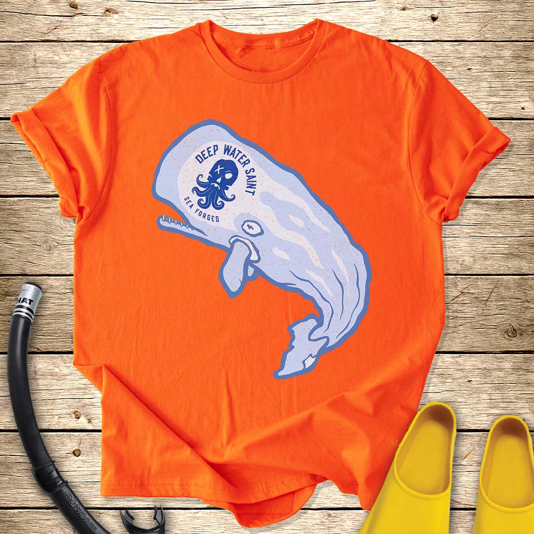 Deep Water Saint Whale T-Shirt