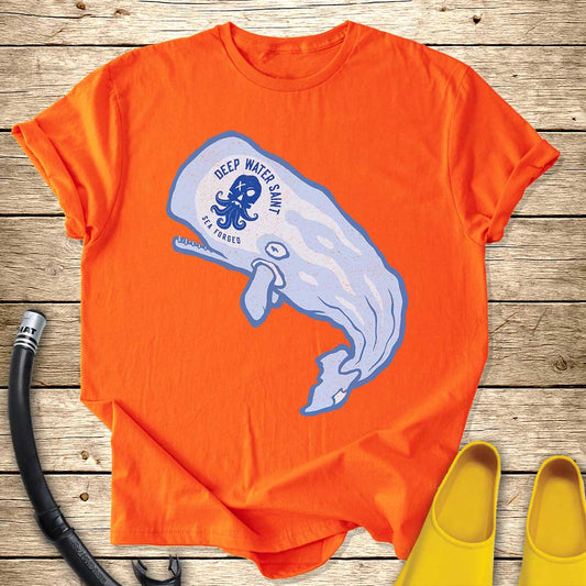 Deep Water Saint Whale T-Shirt