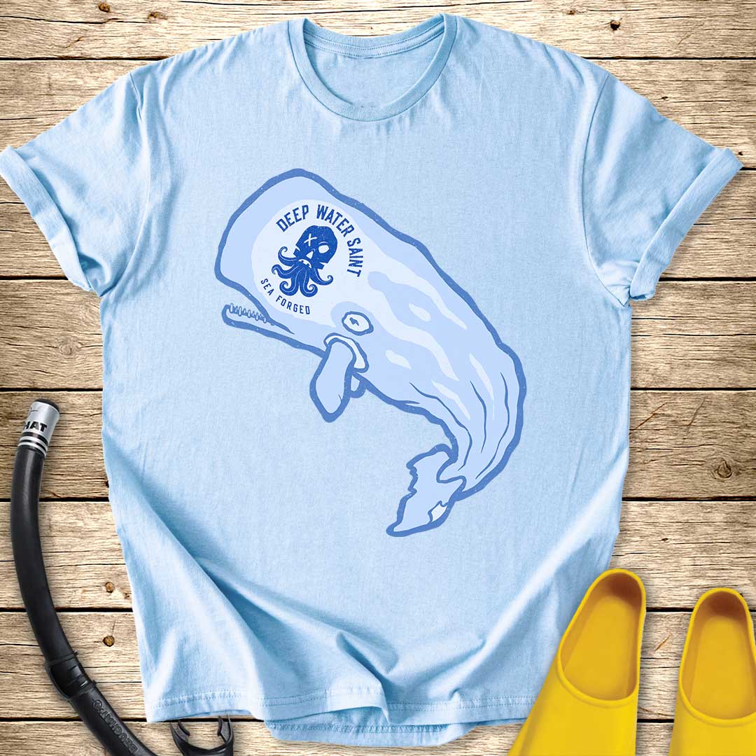 Deep Water Saint Whale T-Shirt