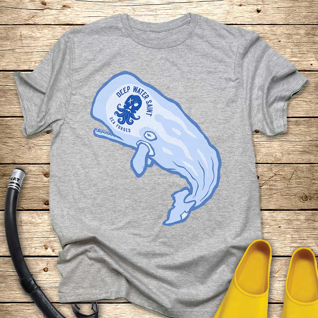 Deep Water Saint Whale T-Shirt