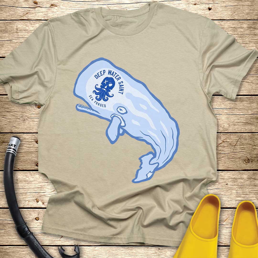 Deep Water Saint Whale T-Shirt