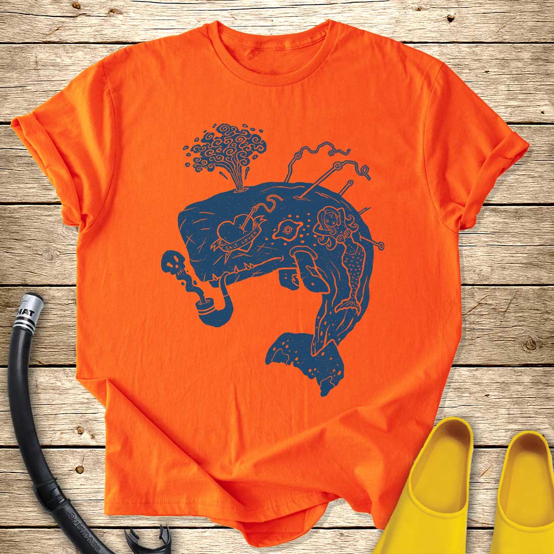Salt Lover Whale T-Shirt