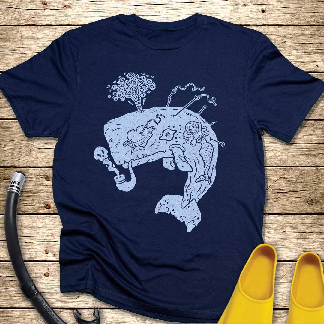Salt Lover Whale T-Shirt