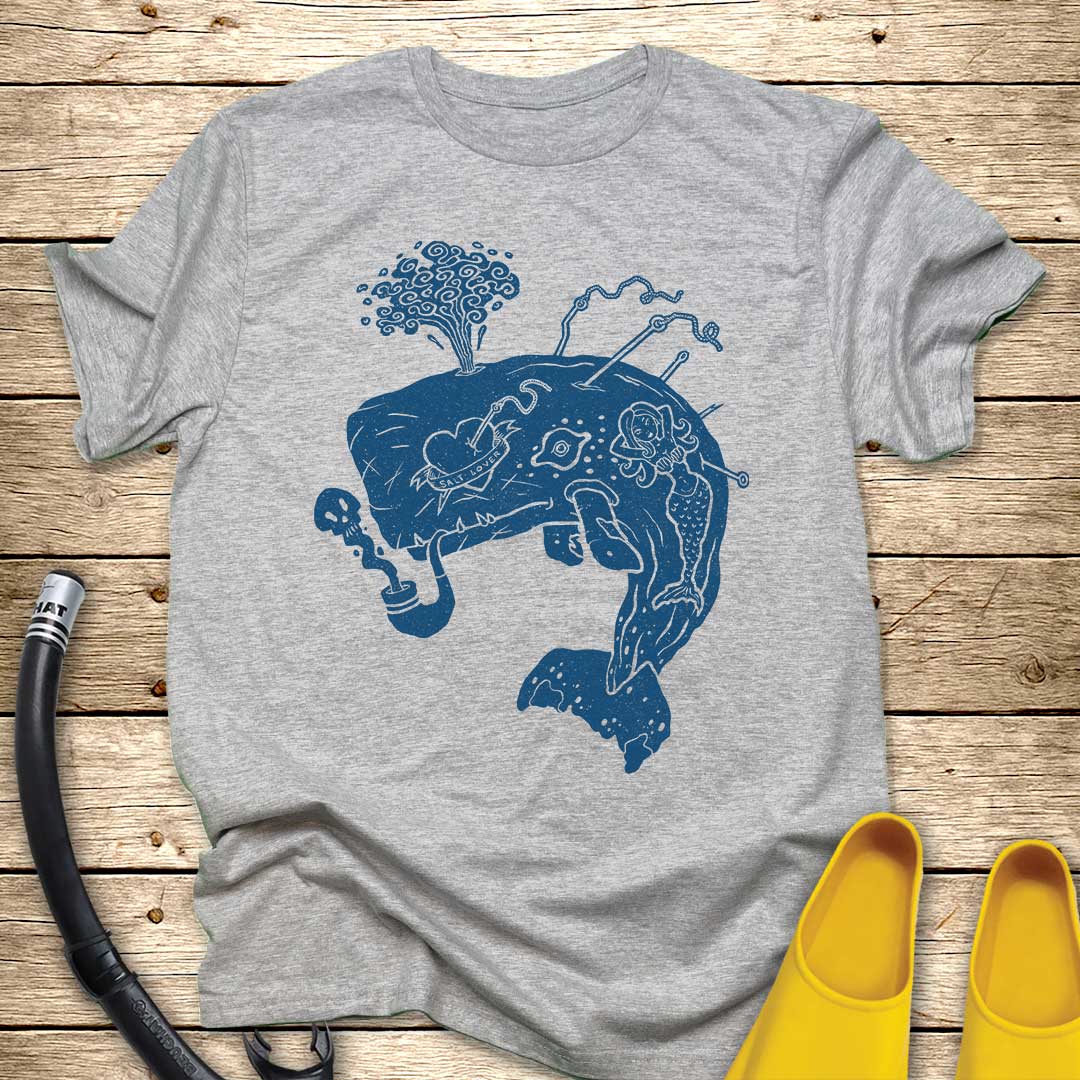 Salt Lover Whale T-Shirt
