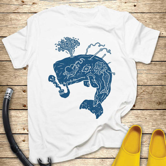 Salt Lover Whale T-Shirt