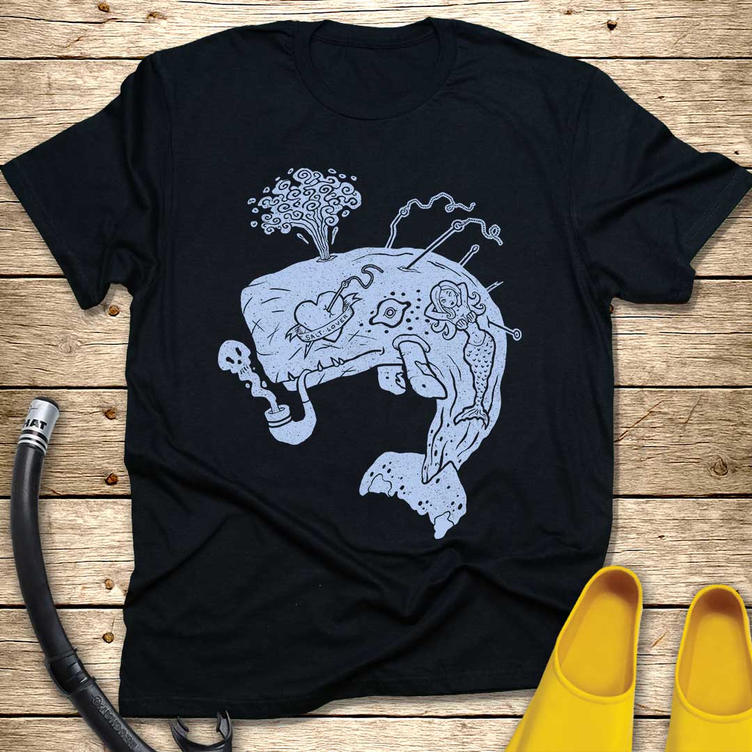 Salt Lover Whale T-Shirt
