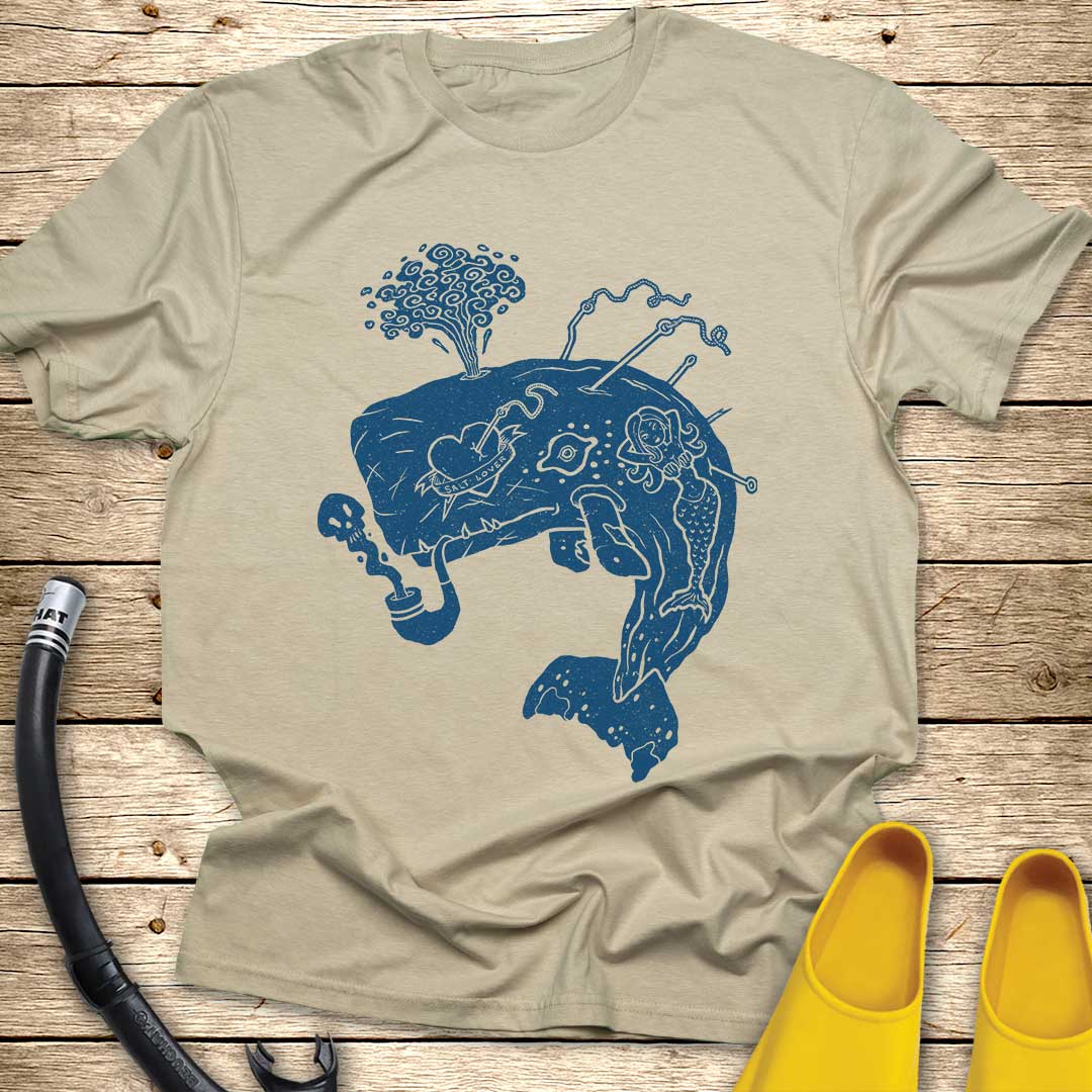 Salt Lover Whale T-Shirt