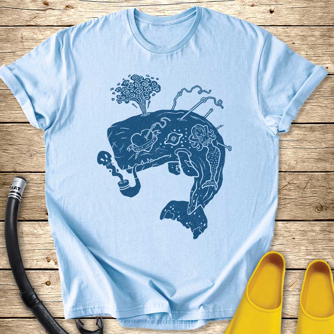 Salt Lover Whale T-Shirt