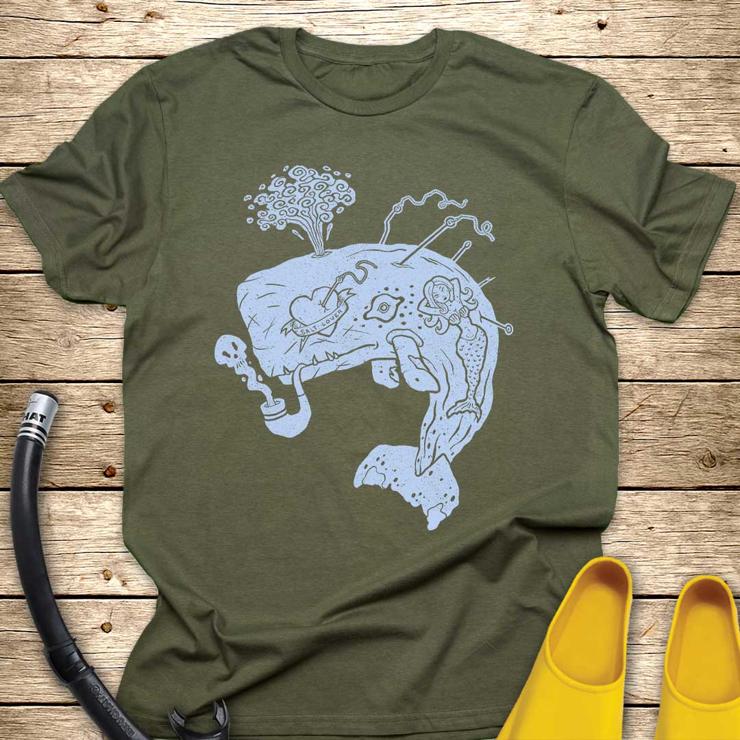 Salt Lover Whale T-Shirt