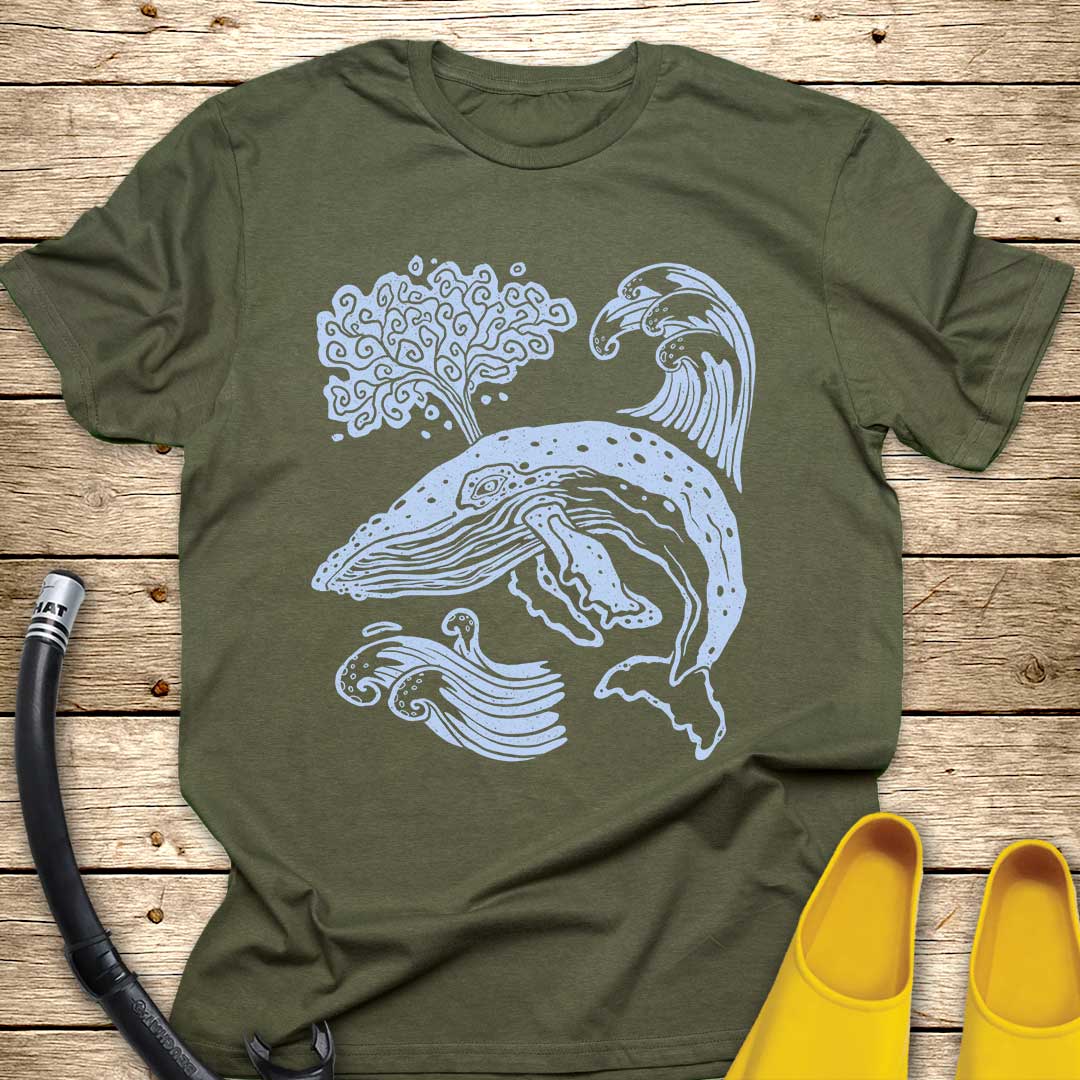 Hump Back Waves T-Shirt