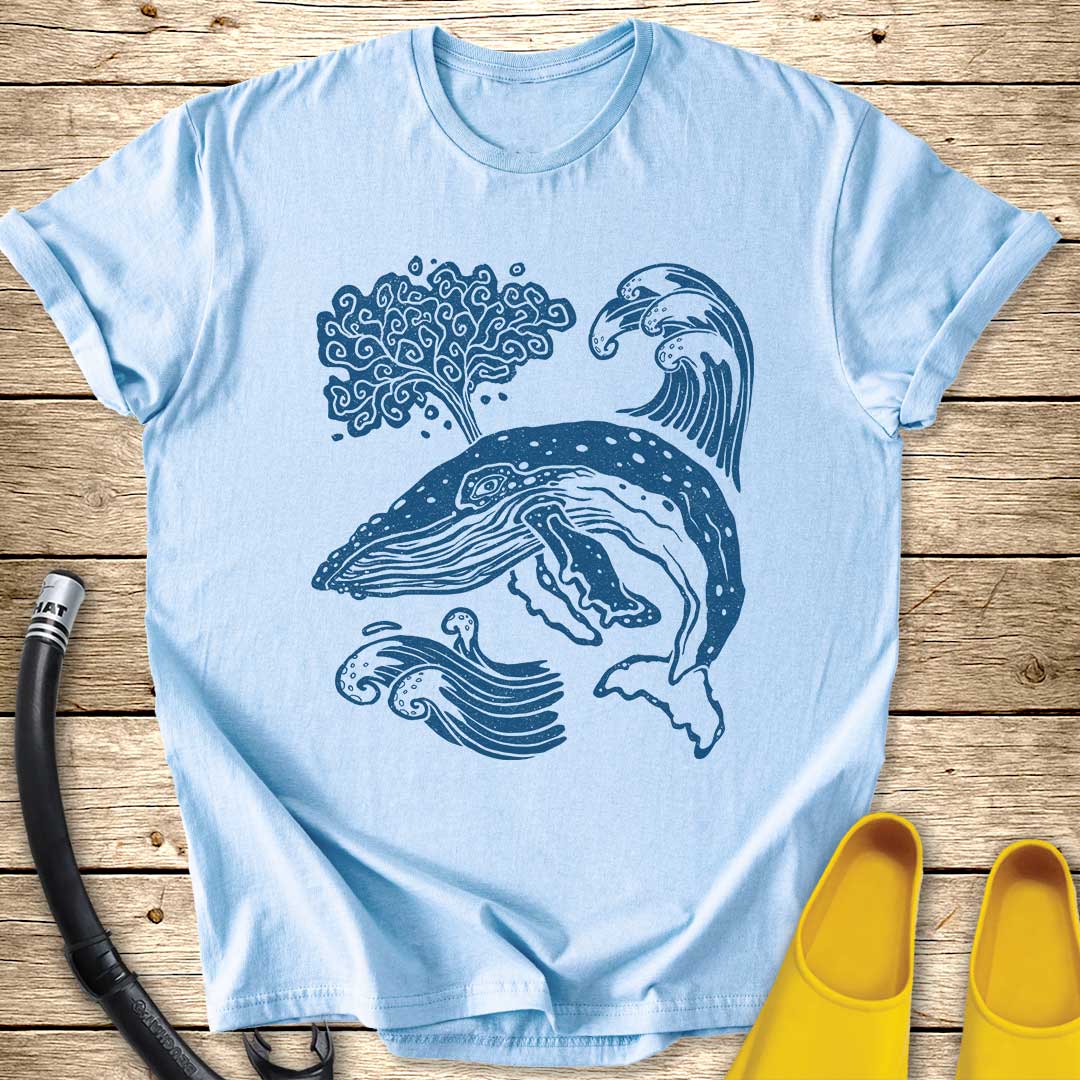 Hump Back Waves T-Shirt