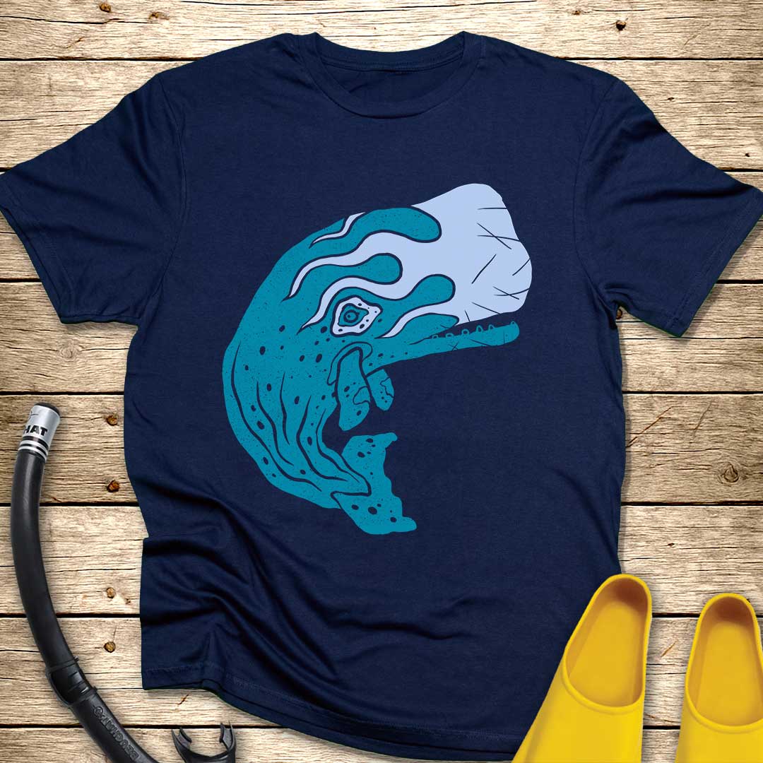 Flaming Whale T-Shirt