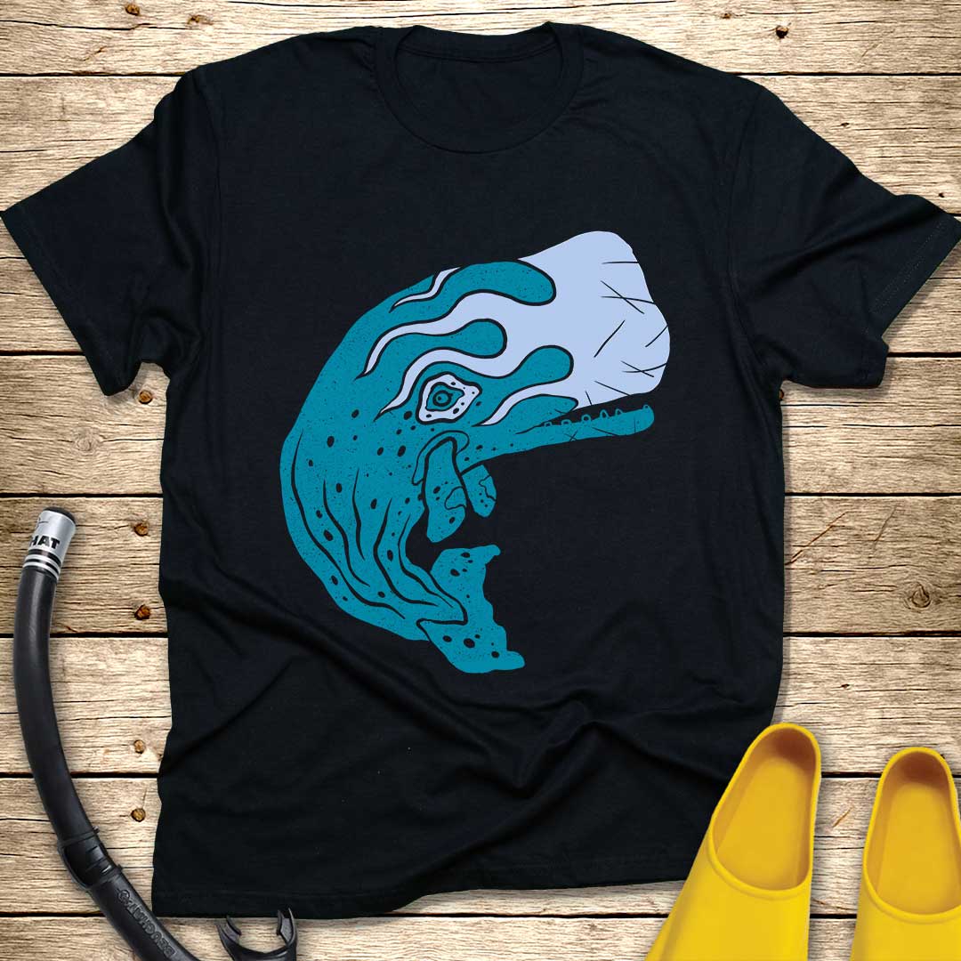 Flaming Whale T-Shirt