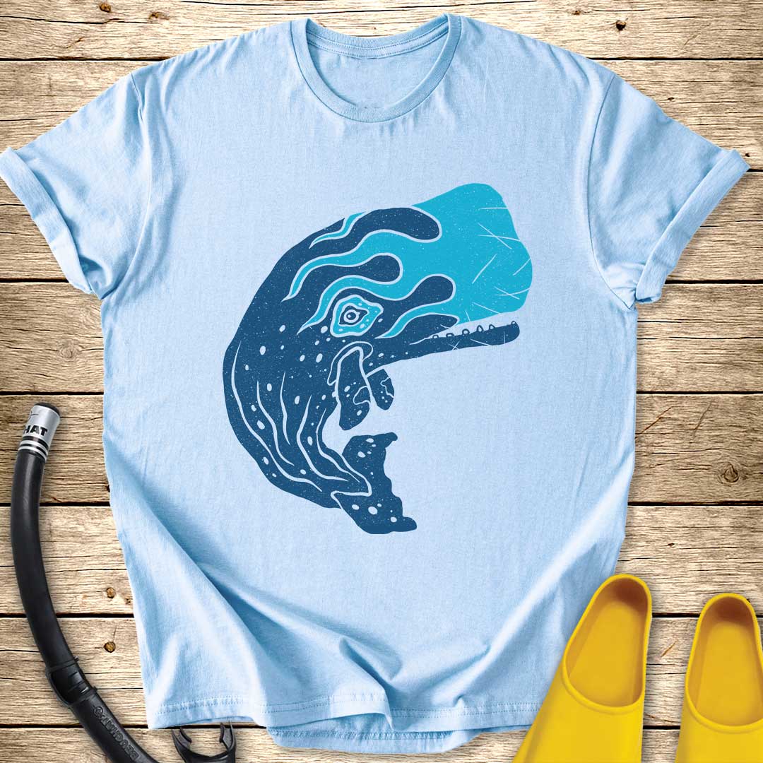Flaming Whale T-Shirt