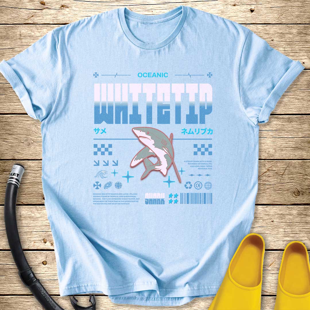 White Tip Shark T-Shirt