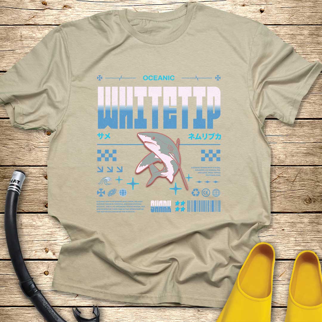 White Tip Shark T-Shirt