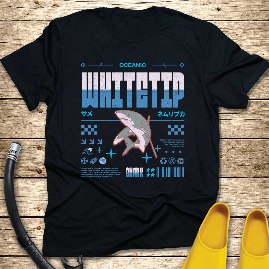 White Tip Shark T-Shirt