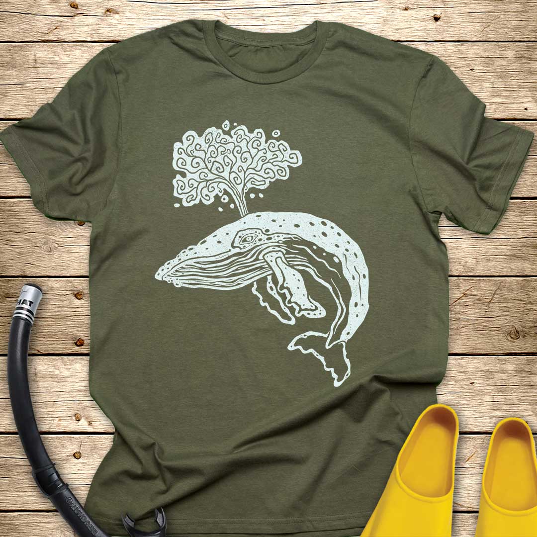 Humpback Whale Graphic T-Shirt