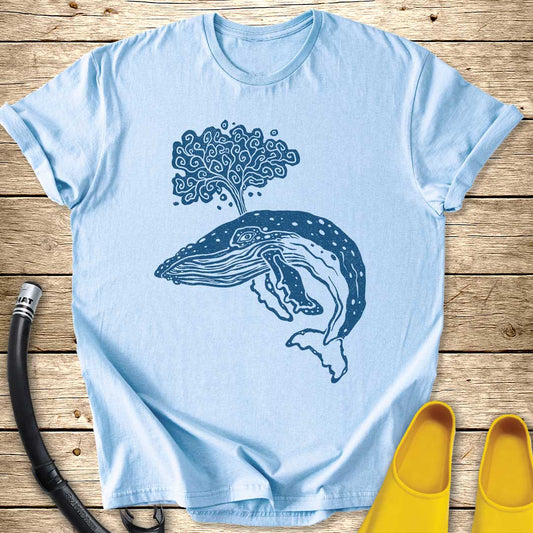 Humpback Whale Graphic T-Shirt