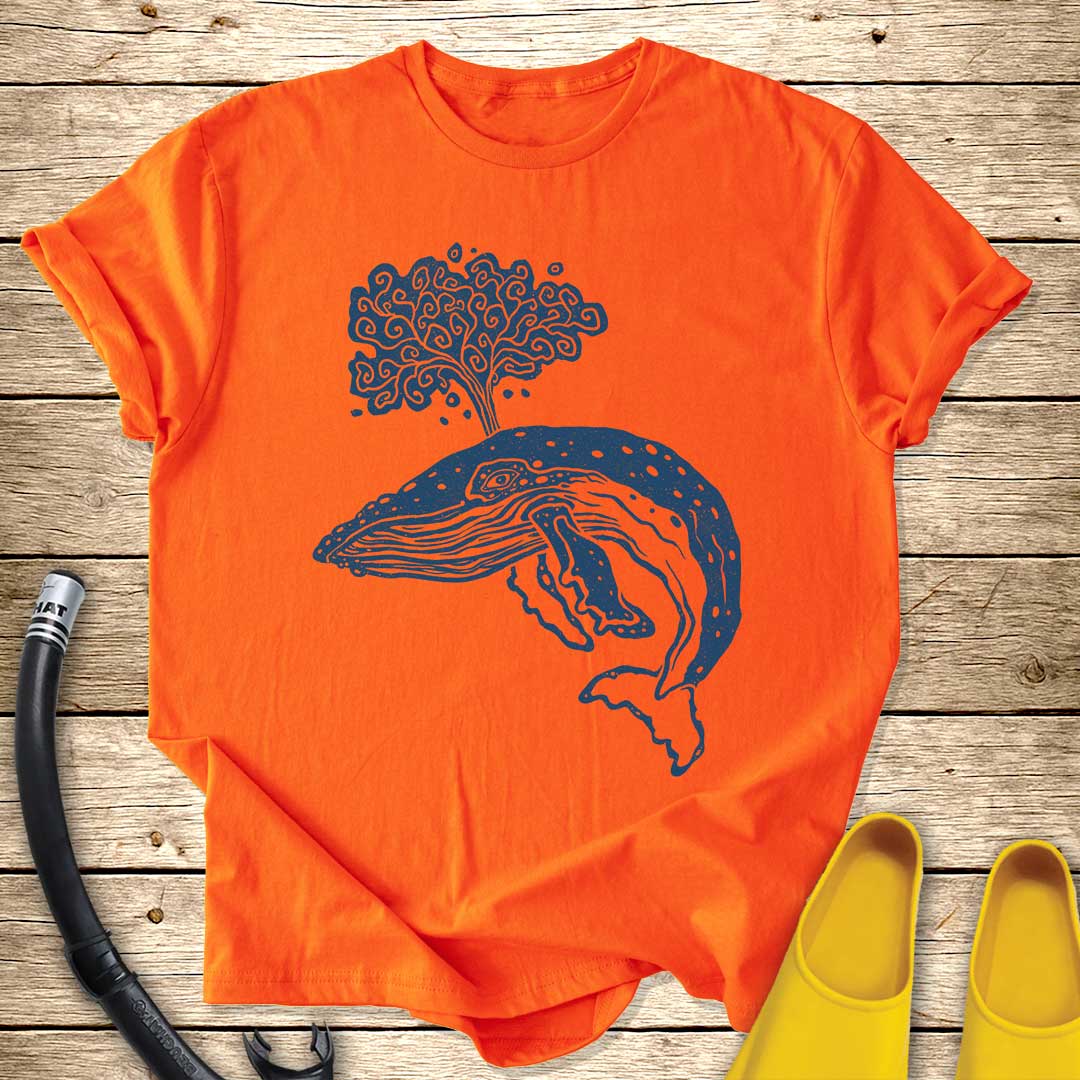 Humpback Whale Graphic T-Shirt