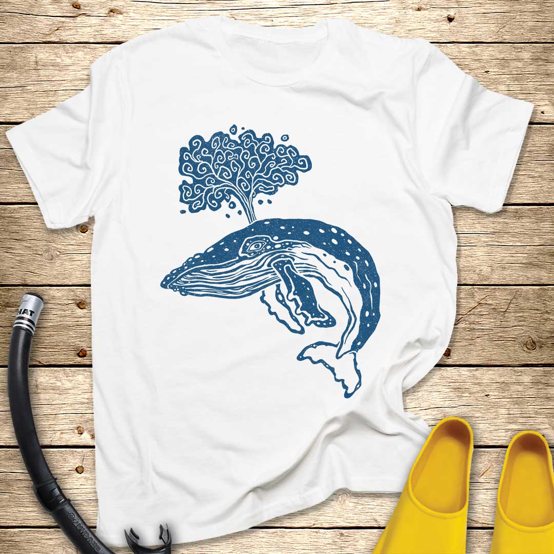Humpback Whale Graphic T-Shirt